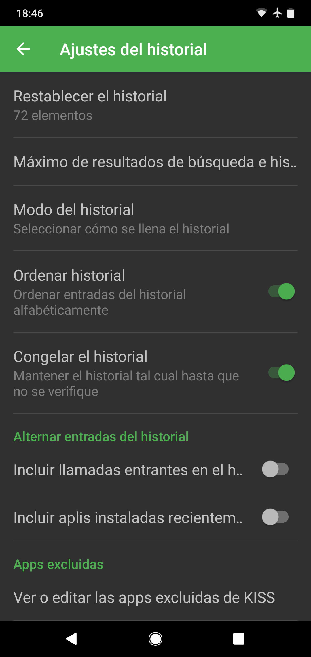 Historial